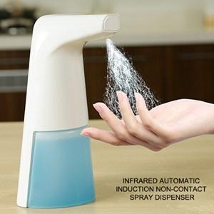 Дозатор для жидкого мыла и антисептика настенный из нержавеющей стали