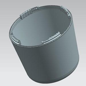 new parts PP cup mold case new parts PP cup mold case