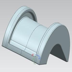 new parts clamp shell mold case