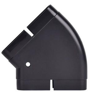 ABS duct Ventilation parts horizontal 45 bend