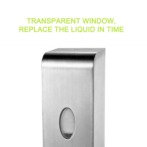 stainless steel hand sanitizer dispenser - Image 1